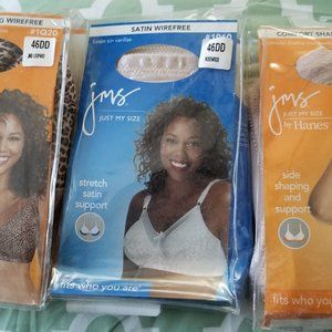 3 Brand New size 46DD JMS Bras